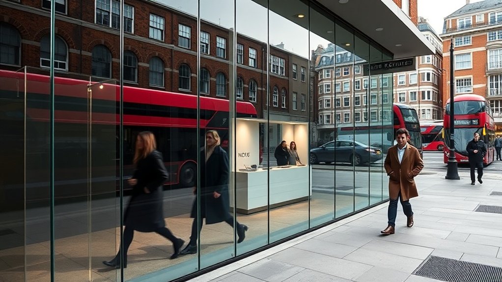 Frameless Glass Shop Fronts Pinner