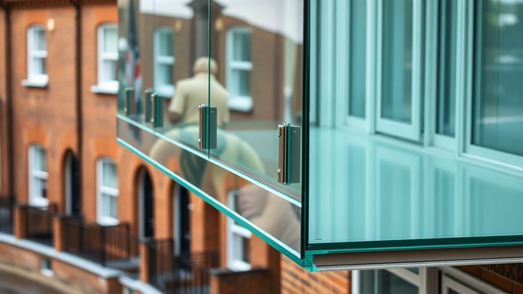 Glass Balcony Installation Pinner