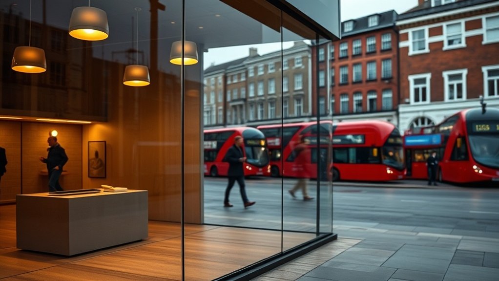 Shop Front Glazing Hatch End