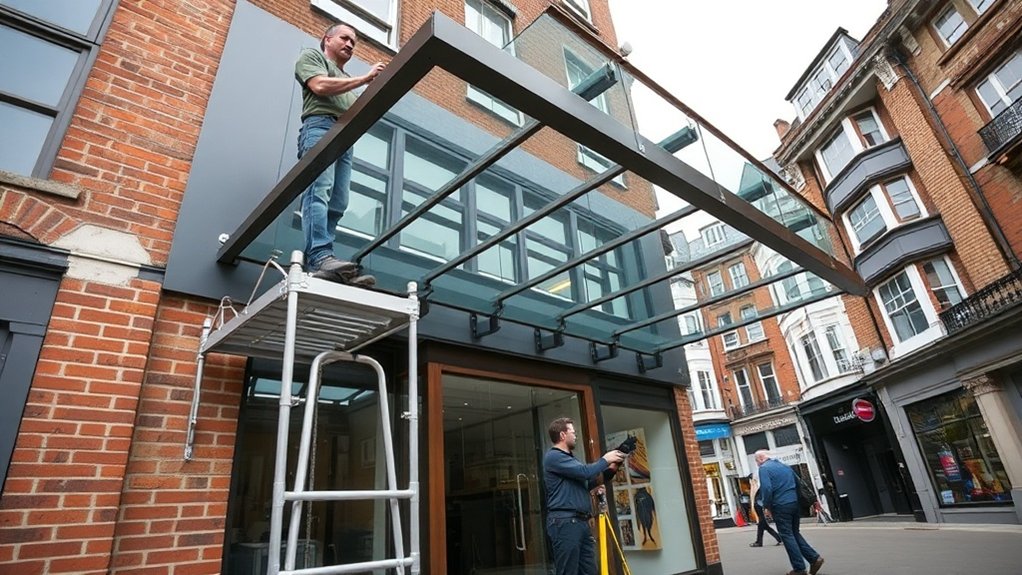 Shopfront Canopy Pinner
