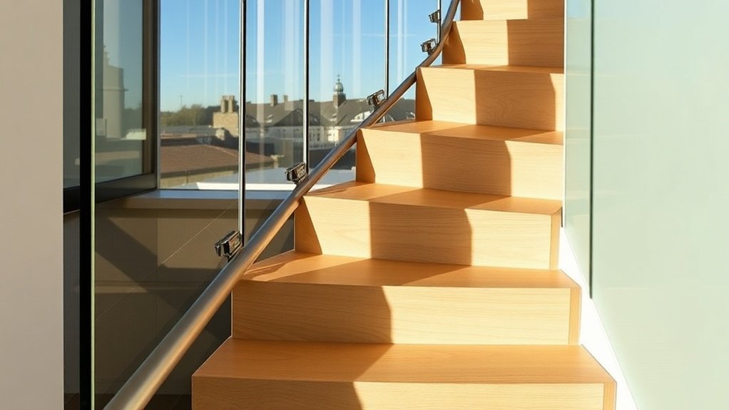 Staircase Glass Panels Pinner