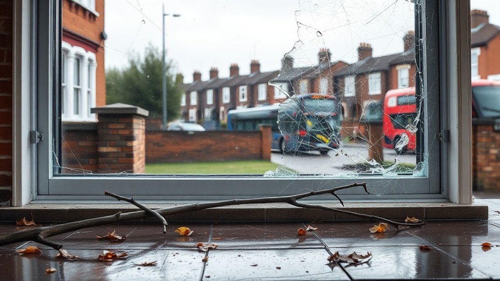 Storm Damage Glazing Pinner