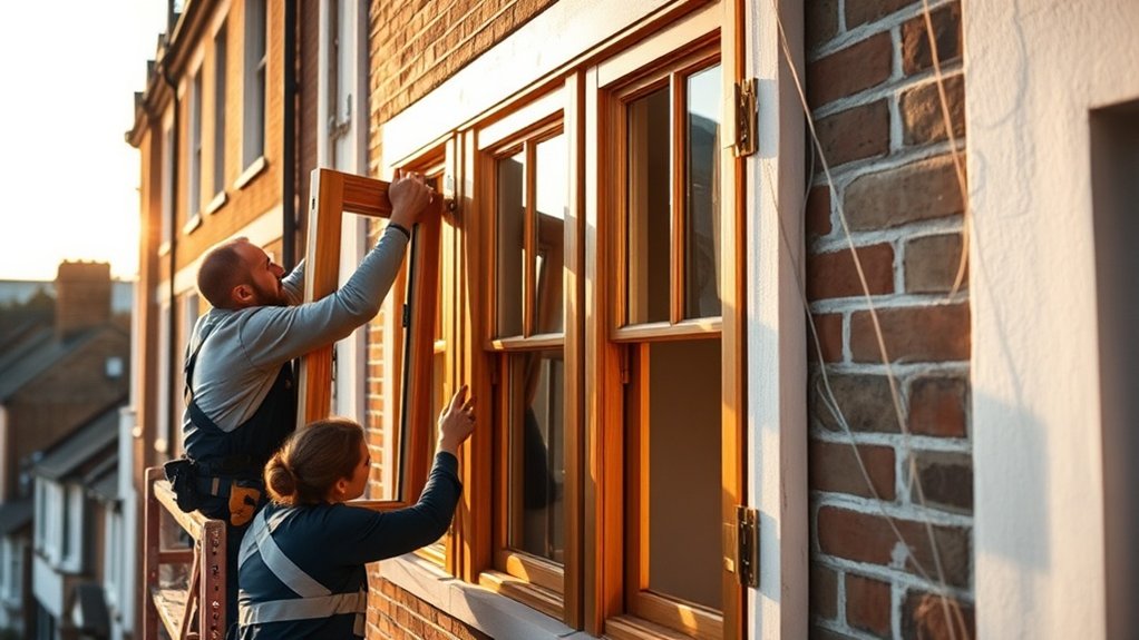 Wooden Window Installation Pinner